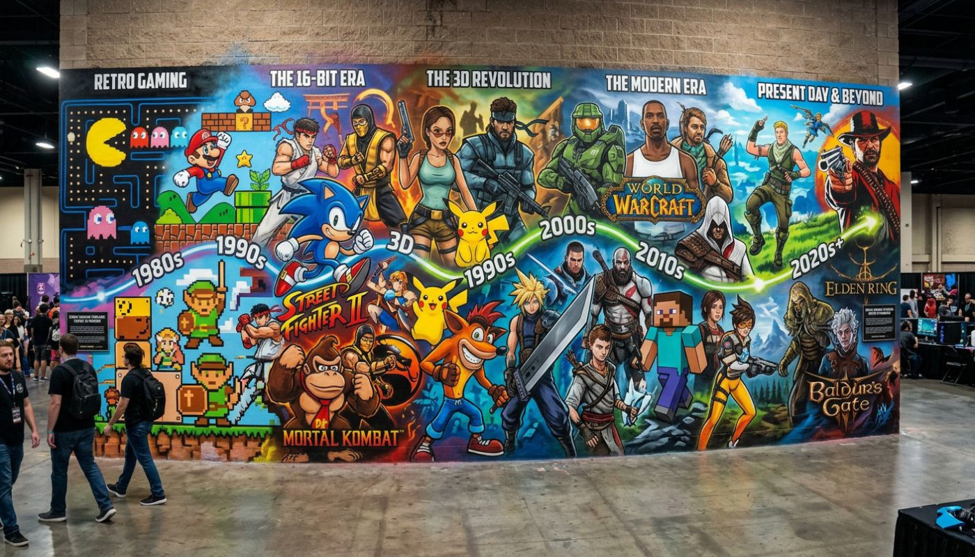 Exploring Game Evolution Through Decades: A Genre Analysis